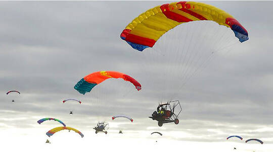 Aerochute Training Flight
