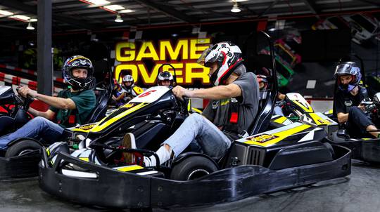 Go Karting, Lazer Tag and Indoor Climbing Combo
